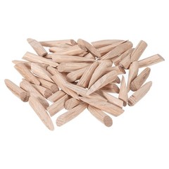 100Pcs Pocket Hole Plug, 9.5mm Pocket Hole Jig Solid Wood Plugs, Wood Color