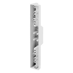 C 1113 White Diecast Outside Sliding Patio Door Pull single Pack