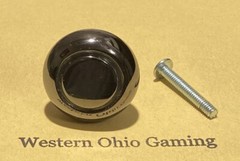 Black Nickel Knob 1 1/4″ for Drawers Cabinets Furniture with Hardware USED
