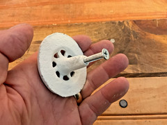 Set of 6 Distressed White Cast Iron Compass Rose Drawer Pulls…Ships Free!