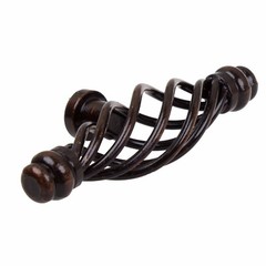 GlideRite 3-1/4″ Double Birdcage Cabinet T-Knob Rustic Bronze 3802-82-ORB-1