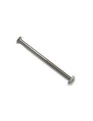 3″ CHROME Bolt Screw for Glass Cabinet Handles Knobs Drawer Pulls Vintage