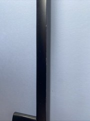 Gunmetal Gray Solid Metal Modern Kitchen Cabinet Handles Drawer Pulls
