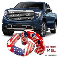 Tow Hook Cover Compatible with GMC Sierra 1500 2019, 2020, 2021, 2022, American