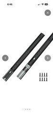 10 Pair LONTAN Soft Close Drawer Cabinet Slides 22 Inch Side Mount Heavy Duty