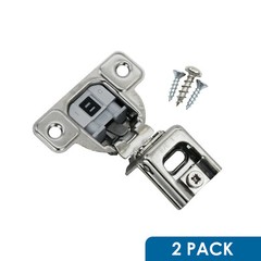2x Salice 106 Deg Silentia 1-3/8″ Screw on Soft Close Cabinet Hinge CUP3CD9