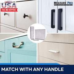 Cabinet Door & Drawer Hardware Installation Template Kit Made in the USA