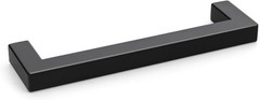5 Inch Matte Black Drawer Pulls – Stainless Steel Cabinet Hardware (Set of 10)