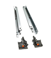 6-Pack of DTC SS20 Series 21 Inch Full Extension Undermount Drawer Glides