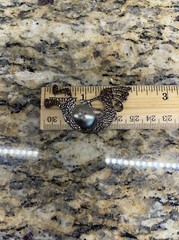 Kokopelli Drawer Door Knob Pull Cabinet Metal 2” Diameter