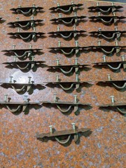 22 Vintage Cabinet Pulls/Handles + 7 Drawer Knobs with Backing Plates 2″ CC 5″ L