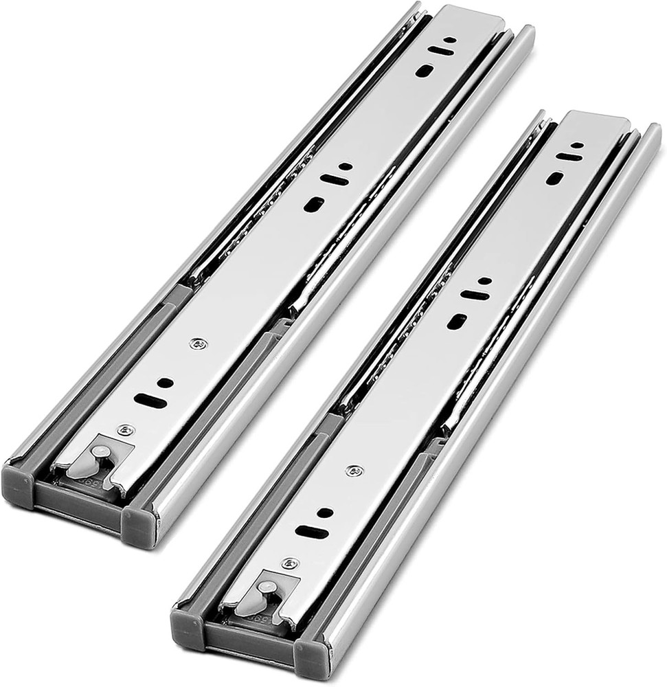 Gobrico Drawer Hardware 16-inch Hydraulic 16inch Slides, 1Pair(2PCS)
