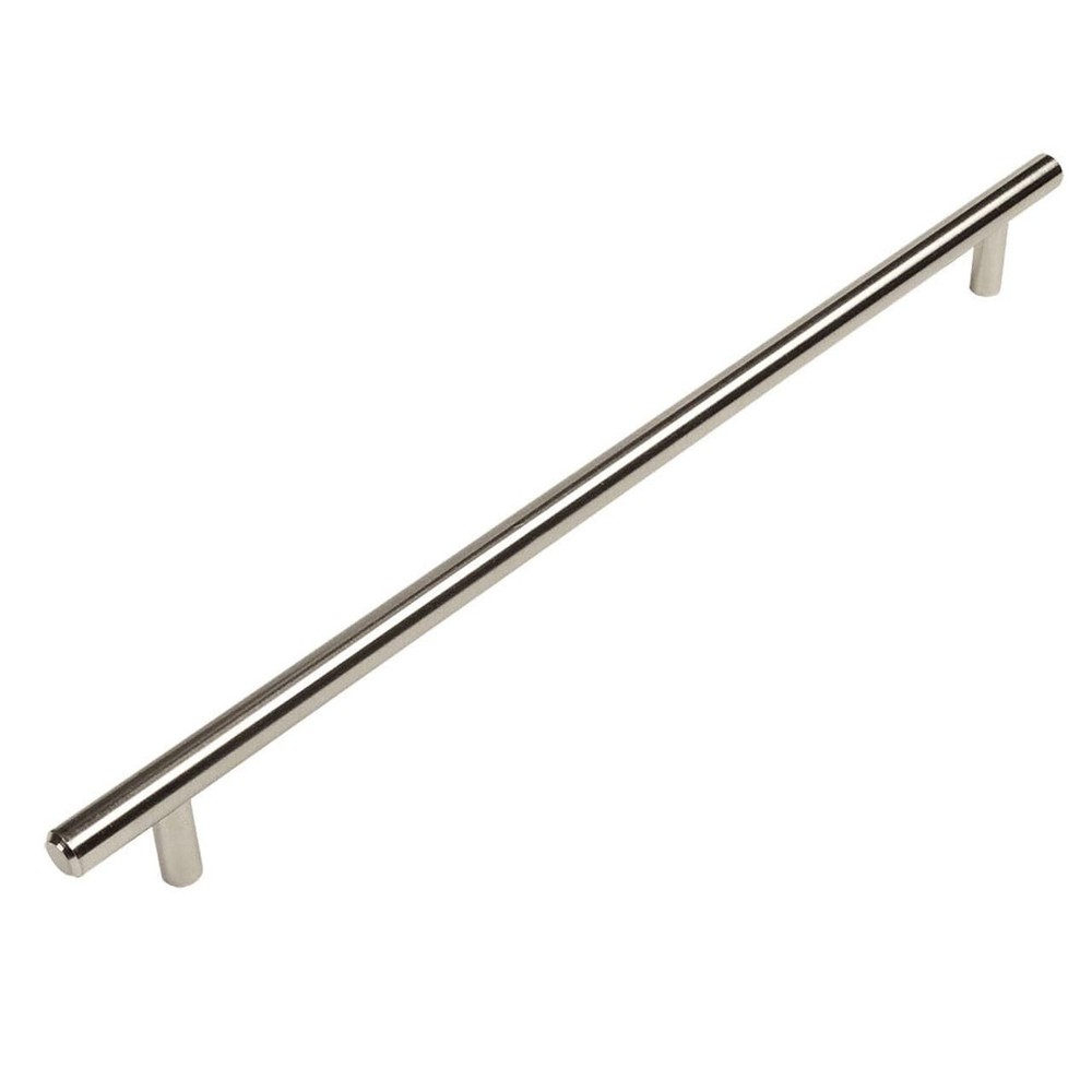 305-320SN Satin Nickel Euro Style Bar Handle Pull 12-5/8 320mm Hole 15