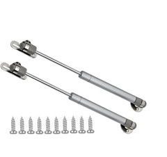 QLXHBOT Gas Strut 40N 10 Inch Cabinet 40N/8.8lb 10 10INCH, Silver