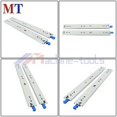 20″ Drawer Slides With Locking Mechanism 500lb Full Extension Tool Box