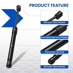 Front Hood Struts Shock Lift Supports for Nissan Armada 2005-2015 Titan 2004-201