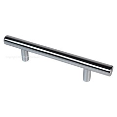 6.25″ Siro Designs Euro Metallic 14-104 Polished Chrome Cabinet Bar Pull 96mm