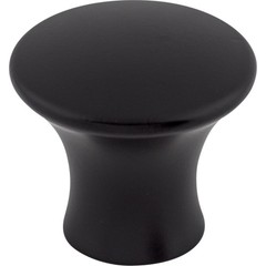 Top Knobs TK591BLK Oculus 1 1/8″ Diameter Round Cabinet Knob Flat Black