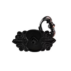 Vallia Drop Ring Cabinet Pull, Oil Rubbed Bronze, 2.6″