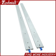 Findmall Heavy Duty 60″ Drawer Slides w/Lock 500lb – Full Extension Ball Bearing