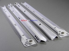 20 Pack – KV 1805 3/4 Extension White Epoxy Drawer Slides – 22 Inch