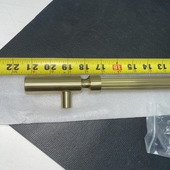 Kohler 33565-2MB Enivo 21″ Drawer Pull Vibrant Brushed Moderne Brass (solid)￼