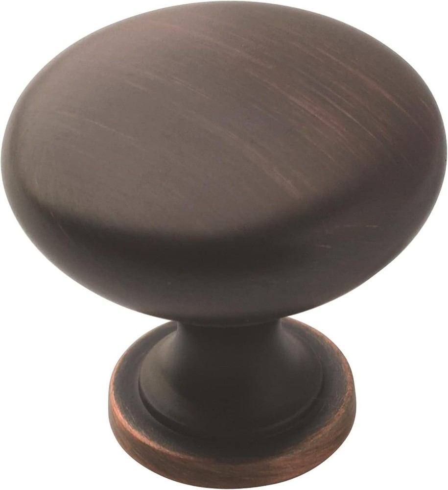 Amerock | Cabinet Knob | Oil Rubbed Bronze | 1-1/4 inch (32 mm) Diameter | Ed…