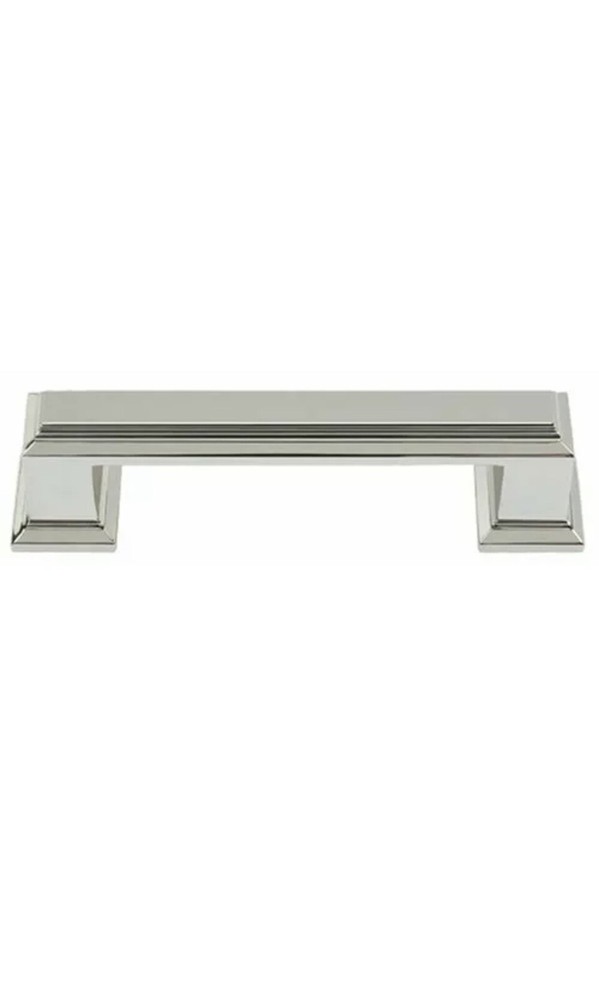Atlas Homewares 291-PN 3 Inch (Lot 12) Center/Center Sutton Pull, Polished Nicke
