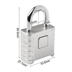 Outdoor Combination Padlock Fourdigit Password Lock Security