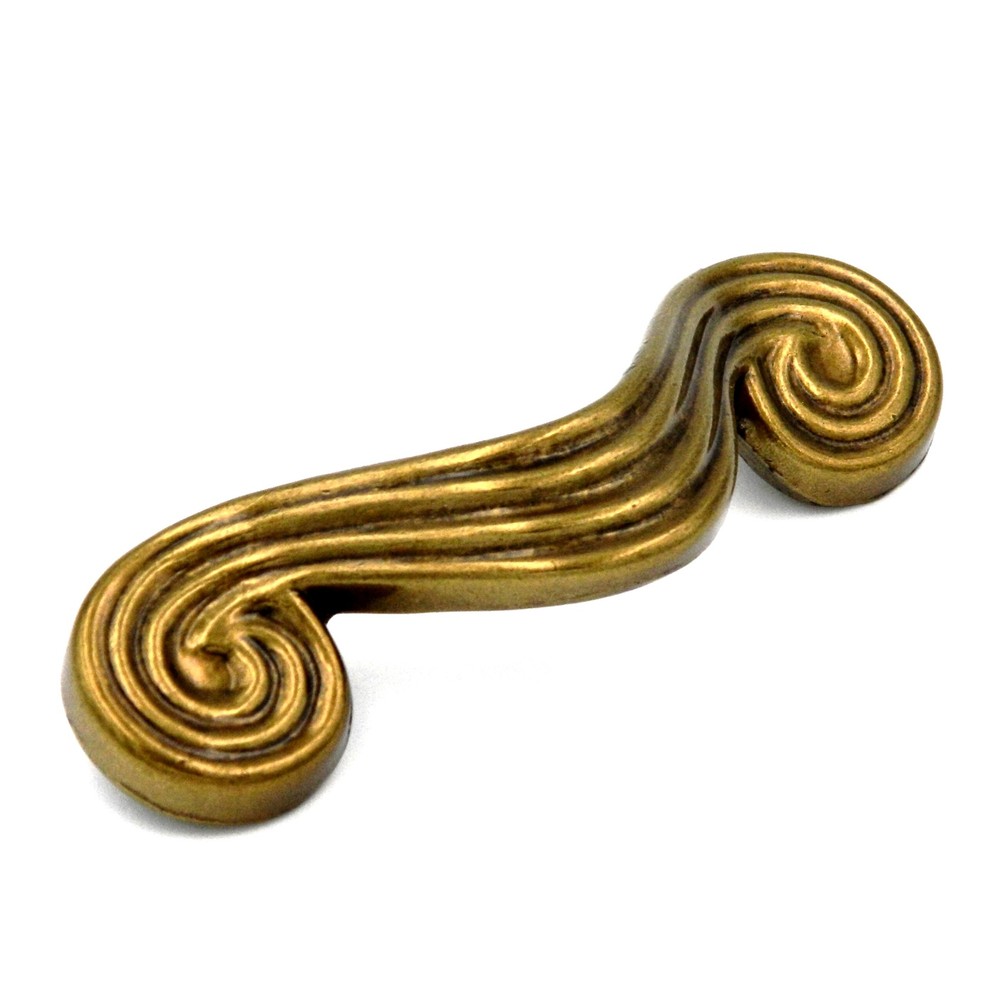 Hickory Grecian Revival Lancaster Hand Polished Brass 3″cc Handle Pull P7356-LP