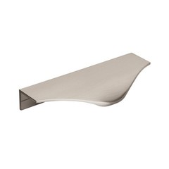 Aloft Cabinet Edge Pull 4-3/16 Inch 106mm, Satin Nickel Drawer Handle Hardwa