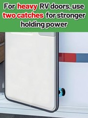 RV Magnetic Door Catch with Adhesives Screws – Easy to Install Camper Trailer 1