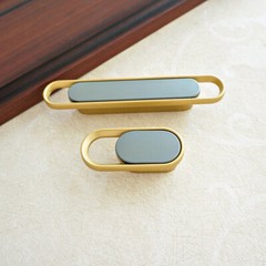 Gold&Silver Gray Dresser Pull knob Drawer Pull Handle Kitchen Cabinet Knob Pull