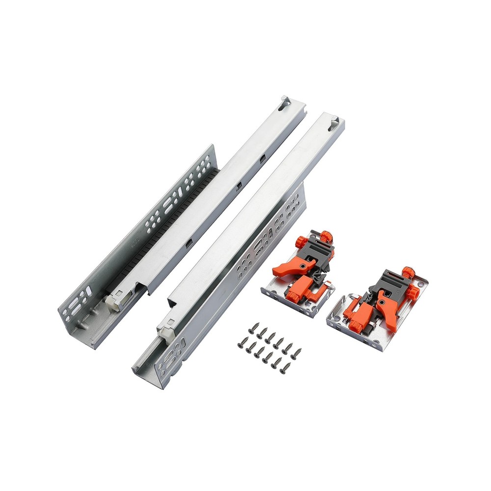 6 Pair of 20 Inch Undermount Soft Close Drawer Slides 100LB Load Capacity Ful…