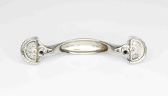 3″ Liberty Fan Design Satin Nickel Drawer Handle with Screws Used Take Offs