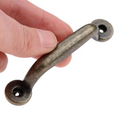 Bronze Tone Storage Box Pull Antique Drawer Wooden Box Cabinet Handle WHOLESALE