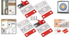 Ultra Thin Magnetic Catch 4 Pack – Discreet Closure for Cabinets & Drawers