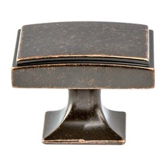 Berenson 4085-1WVB-P 1.562 in. Hearthstone Knob Long Weathered Verona Bronze