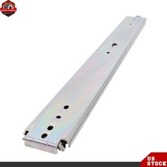 1 Pair 26 Inch Locking Drawer Slides Full Extension & Lock 500 lbs Load Capacity
