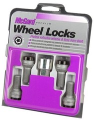 McGard 28374 Black Bolt Lock Radius Seat (M14X1.5 Thread Size) – Set of 4, 4
