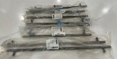 Amerock Bar Pulls Lot Of 8 – 2 @ 480mm 18 7/8, 6 @ 320mm 12 5/8” Gun Metal Gray
