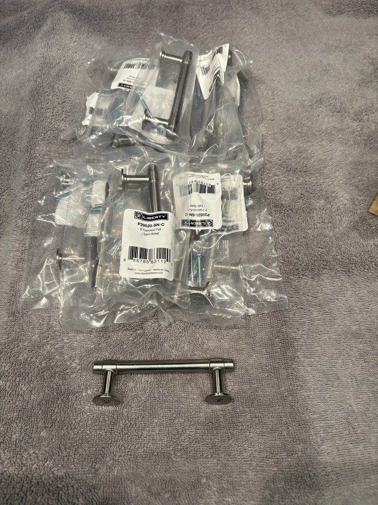 13 Liberty P29520-SN-C 3″ Francisco Satin Nickel Cabinet Drawer Pulls NEW