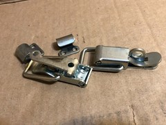 Lot Of (2) Straight Loop Latch – Nielsen Hardware – Vintage Made in U.S.A.
