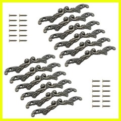 12 Pcs Bronze Drawer Pulls 3 Inch, Rustic Antique Handles for Cabinets & Drawers