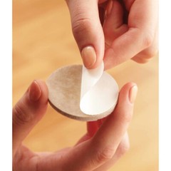 3M SP Scotch Felt Pads: 1-1/2 in. custom fit / 20-pack (Beige)