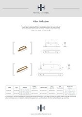 3.78″ CC Okus Kitchen Cabinet Pull Handle With Back Plate In Matt Black