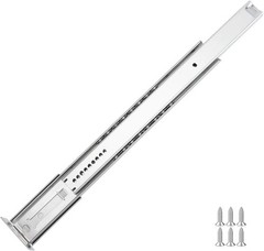 5 Pcs Center Mount Drawer Slides Bottom Mount for Cabinet and Dresser 12 Inch…