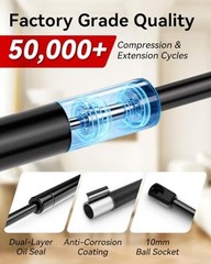 10 Inch 40Lb/178N Gas Struts C16-18233 C16-09322 Lift Support, 2Pcs 10in 40lb