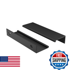 Rergy 20 Pack Black Cabinet Pulls 5in Aluminum Alloy Drawer Handles