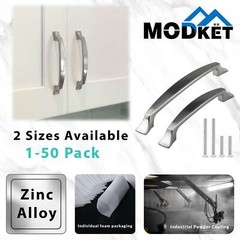 Traditional Kitchen Cabinet Pulls Handles Brushed Nickel Classic Drawer Hardware